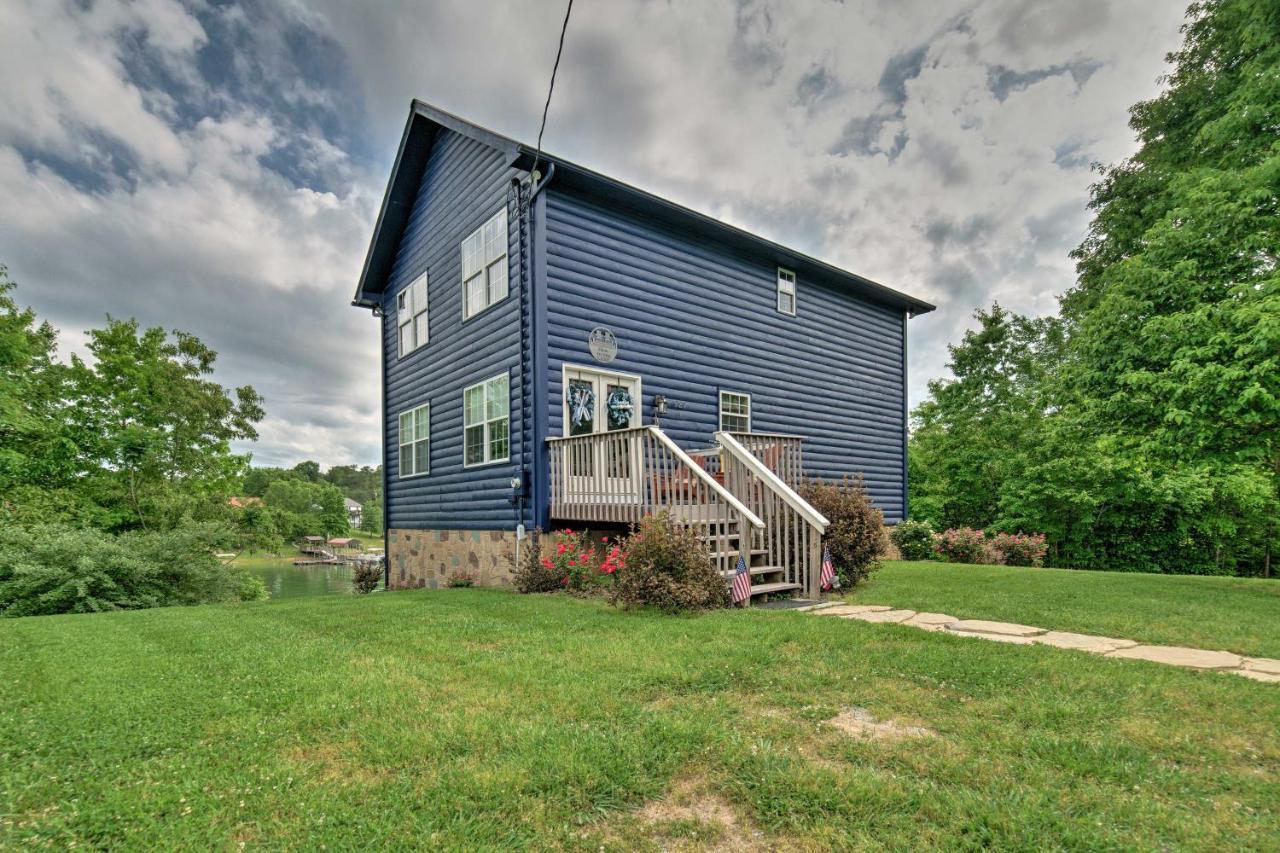 Sevierville Lake House With Deck And Foosball Table! Luaran gambar