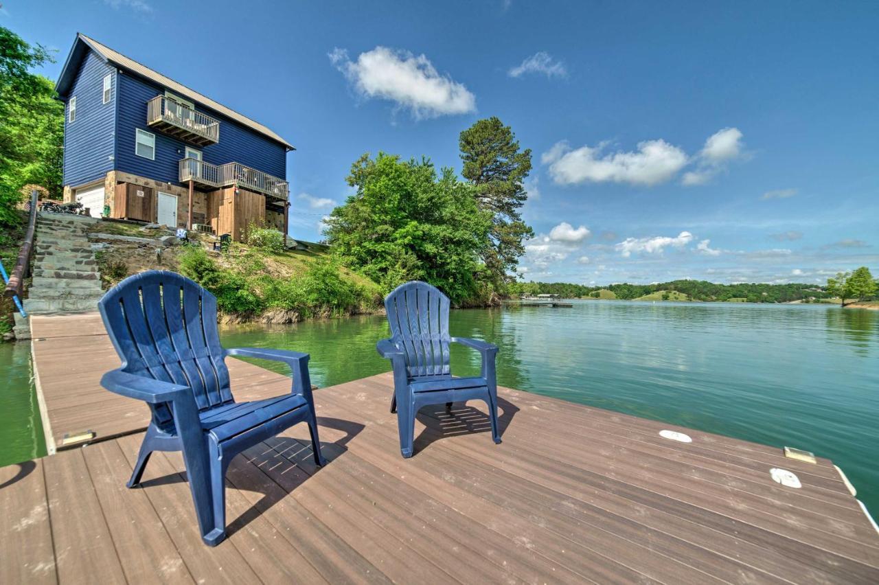 Sevierville Lake House With Deck And Foosball Table! Luaran gambar